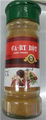 Cà ri bột (dạng lọ):