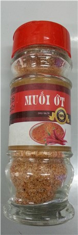 Muối ớt (dạng lọ):